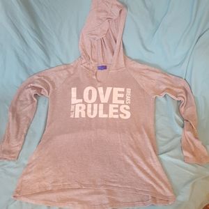 Lightweight sweater hoodie